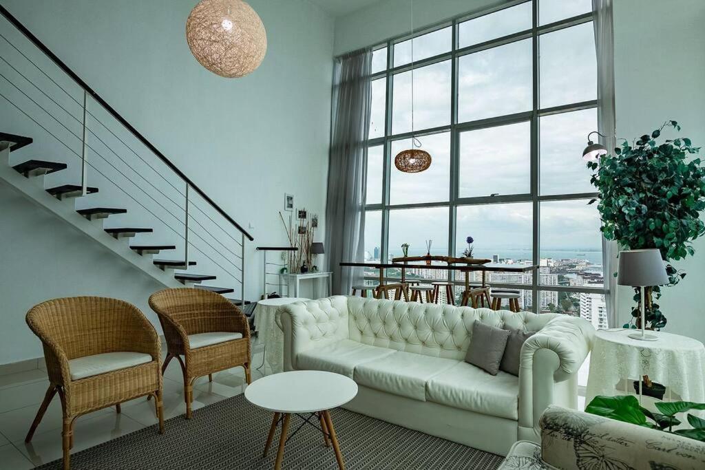 2Bedrooms Maritime Seaview Luxury Suite 2Carpark 2-9Pax Jelutong Ngoại thất bức ảnh