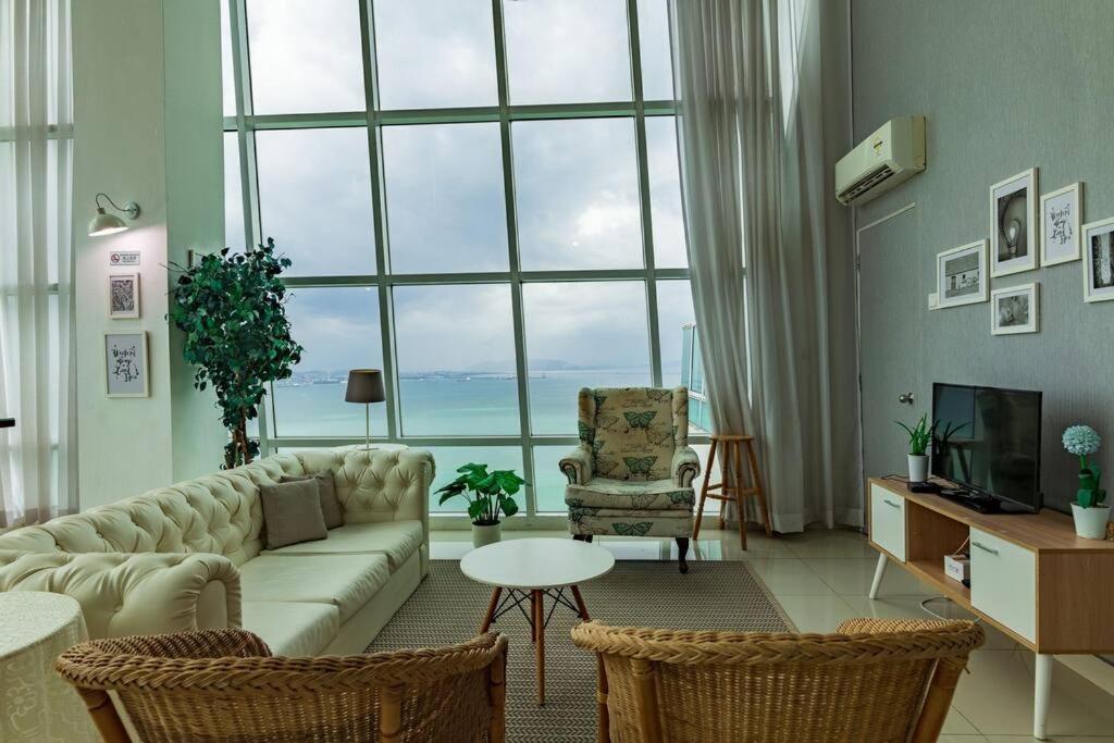 2Bedrooms Maritime Seaview Luxury Suite 2Carpark 2-9Pax Jelutong Ngoại thất bức ảnh